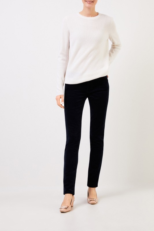 7 for all mankind Cord-Jeans 'Pyper' Dunkelblau