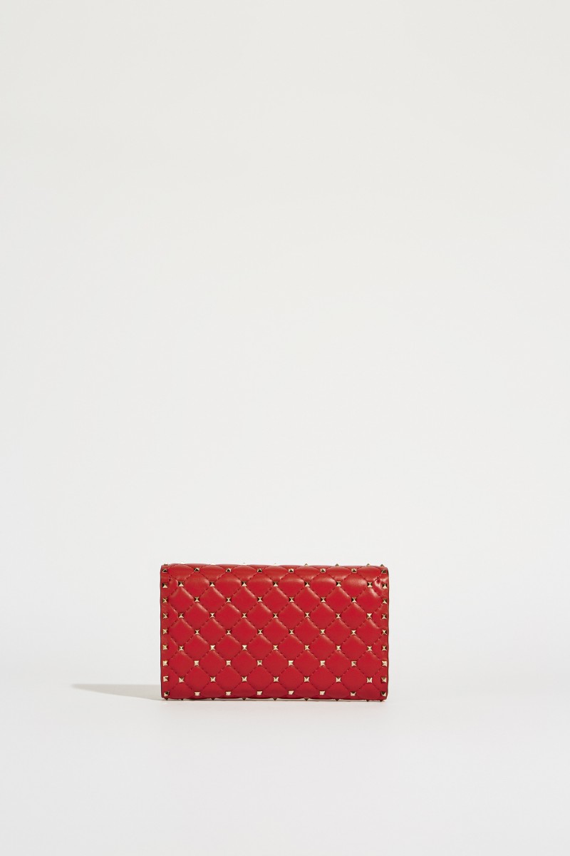 Umhängetasche ' Spikes Clutch' Rot