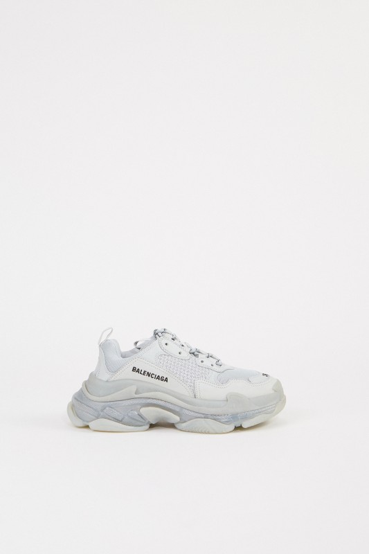 Sneaker 'Triple S' Grau