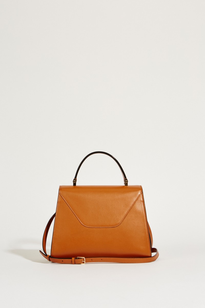 Leder-Tasche 'Iside Medium' Braun