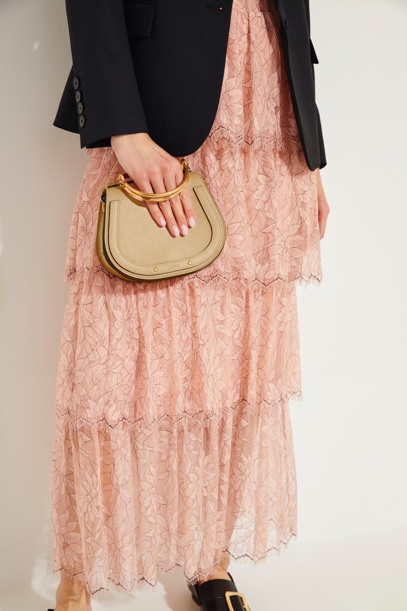 Umhängetasche 'Nile Small' Biscotti Beige