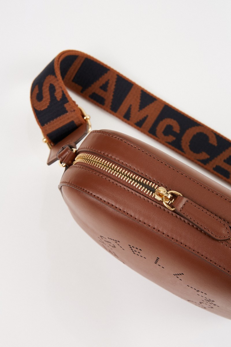 Stella McCartney Umhängetasche 'Mini Camera Bag' Braun