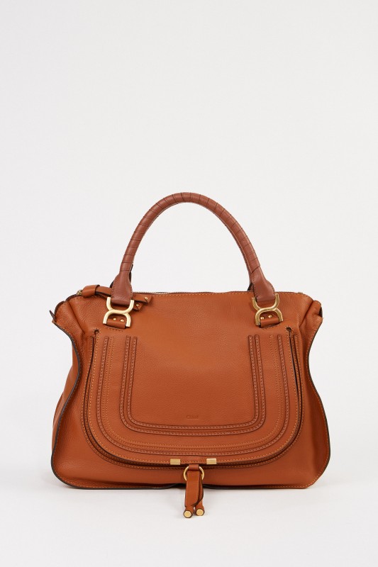 Chloé Handtasche 'Marcie Large' Tan