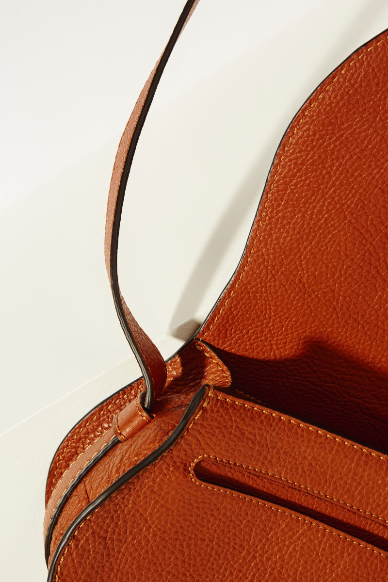 Umhängetasche 'Marcie Saddle Small' Tan