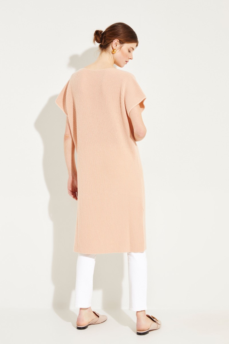 Cashmere-Kleid 'Montevideo' Rosé