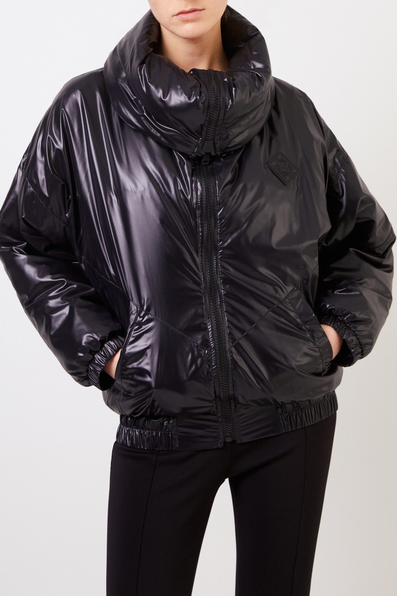 Givenchy Oversize Jacke mit Kragen schwarz