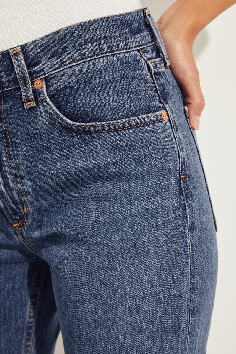 Jeans 'Cigarette' Blau