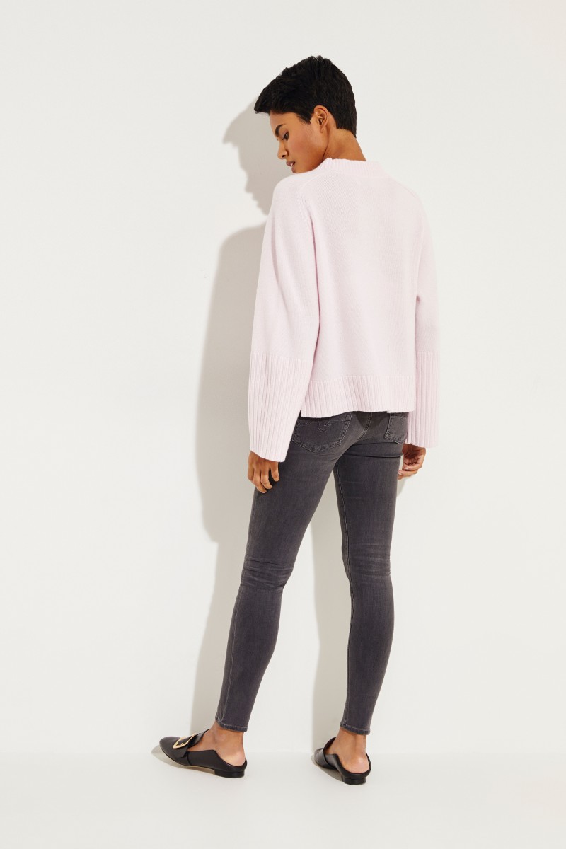 Cashmere-Pullover Rosé
