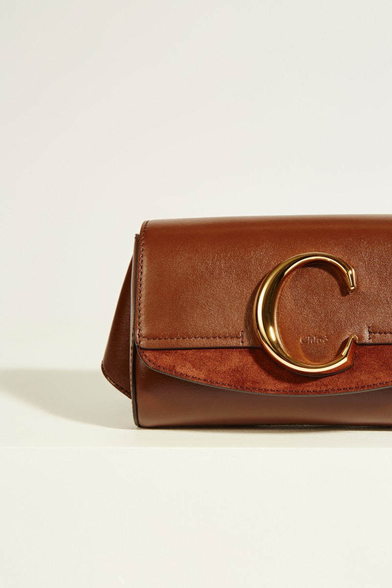 Gürteltasche 'Chloé C' Sharp Brown