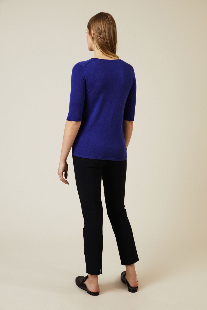 Cashmere Pullover 'Lynn' Royalblau