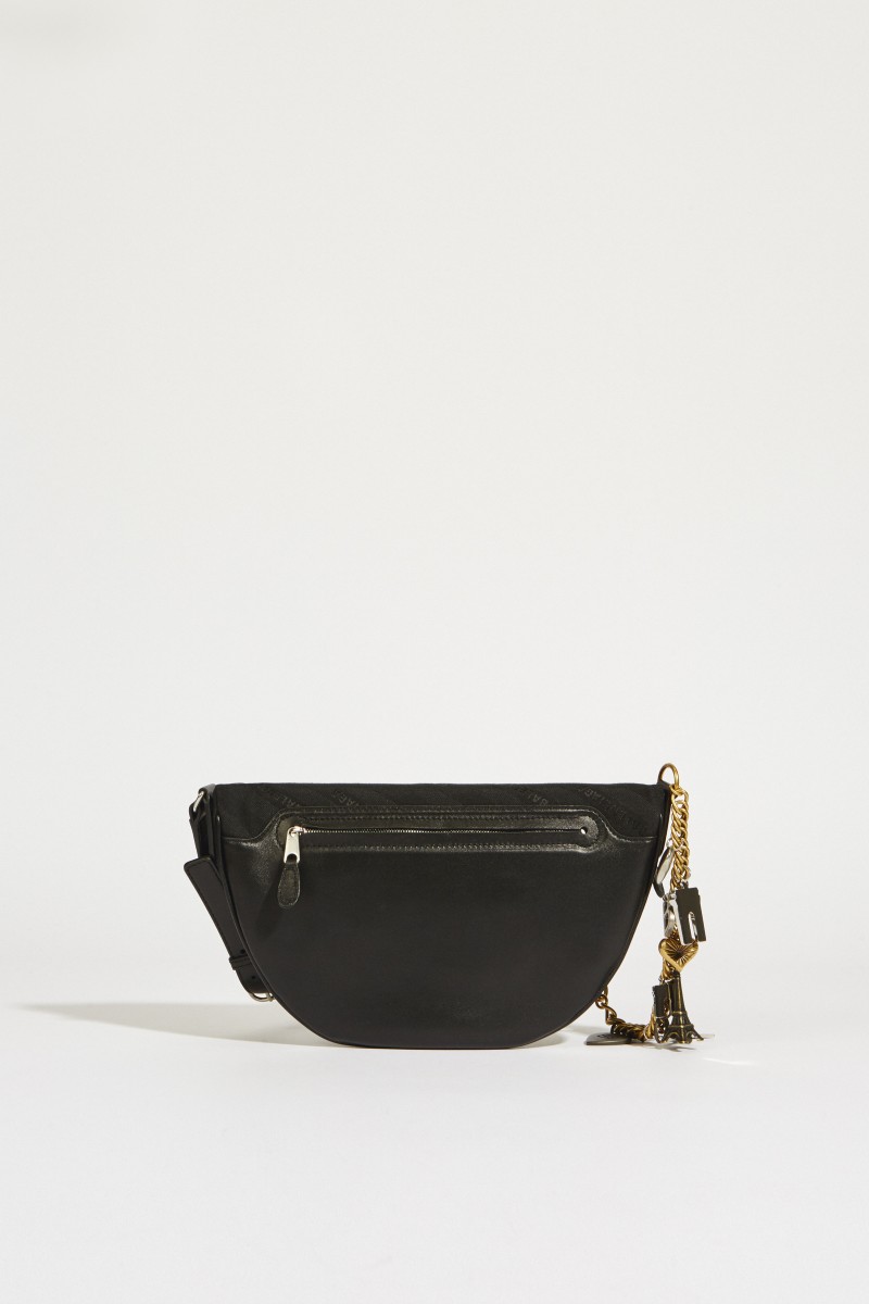 Tasche mit Souvernir-Charms Schwarz