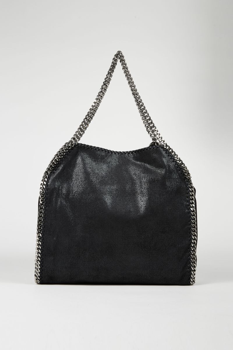 Tasche 'Falabella 2 Chain' Schwarz