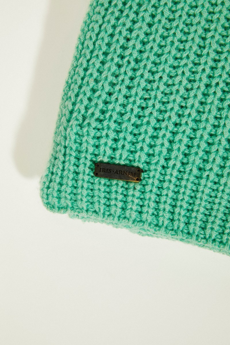 Cashmere-Schal 'Harvard' Grün
