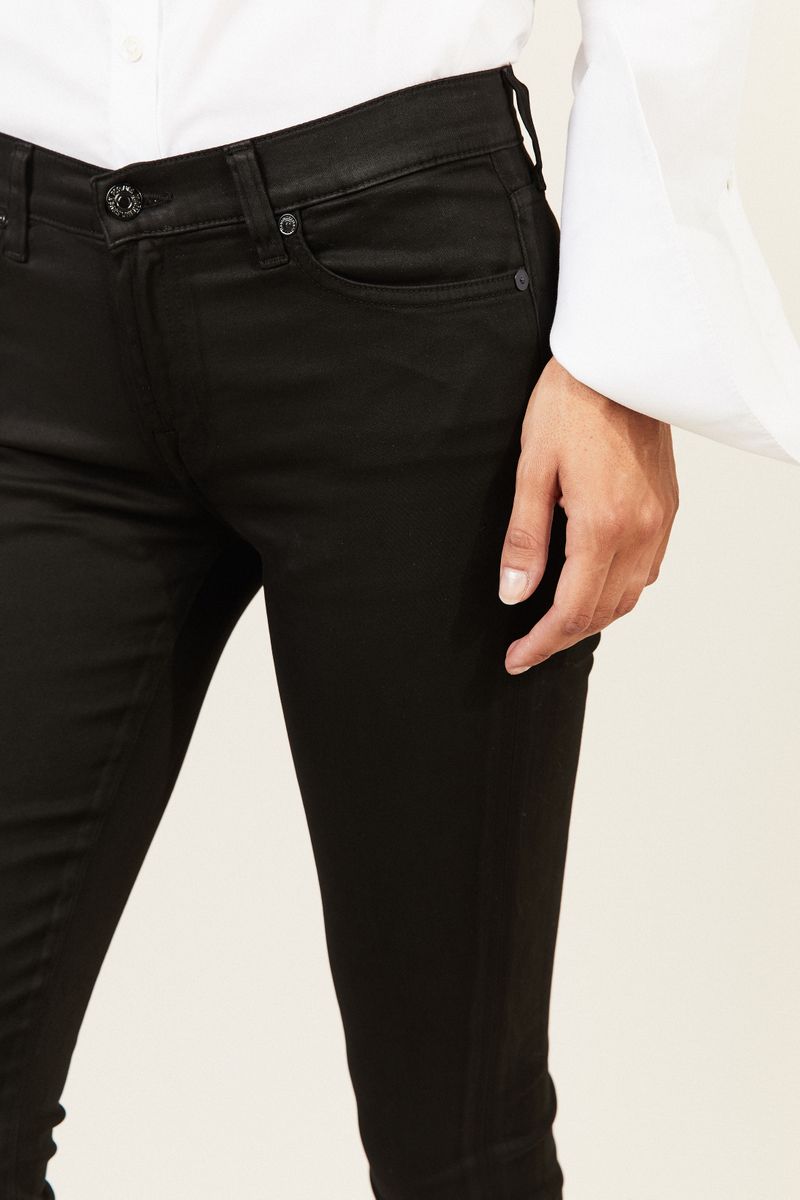 Jeans 'The Skinny Crop' Schwarz