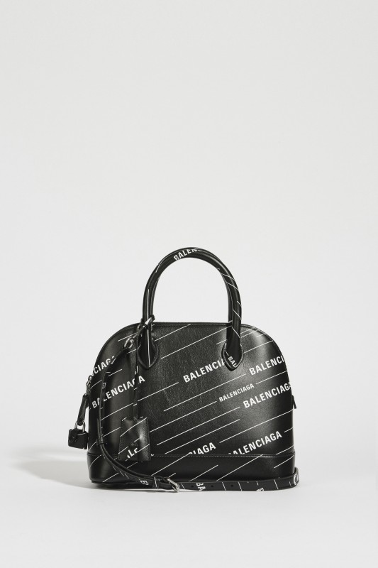 Tasche 'Ville S' mit Logo Schwraz/Weiß