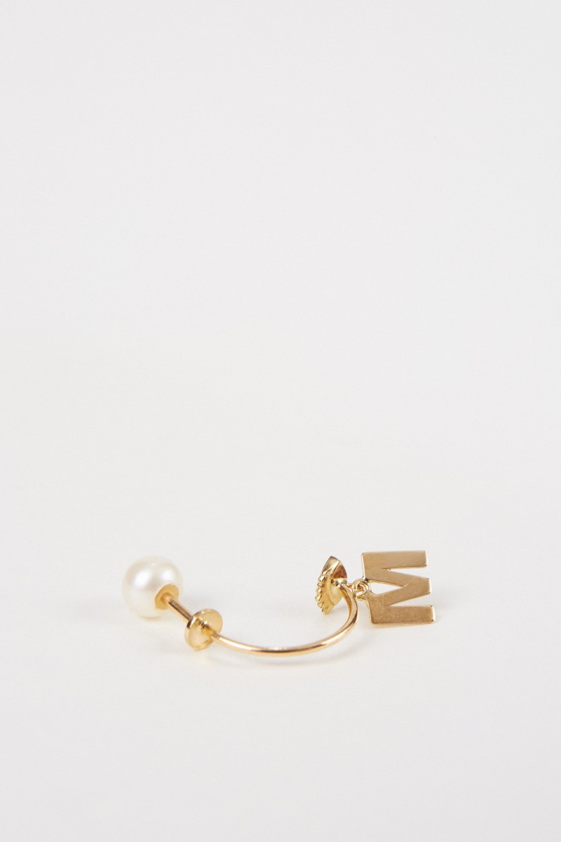 Ohrring 'Micro Eye M' Gelbgold