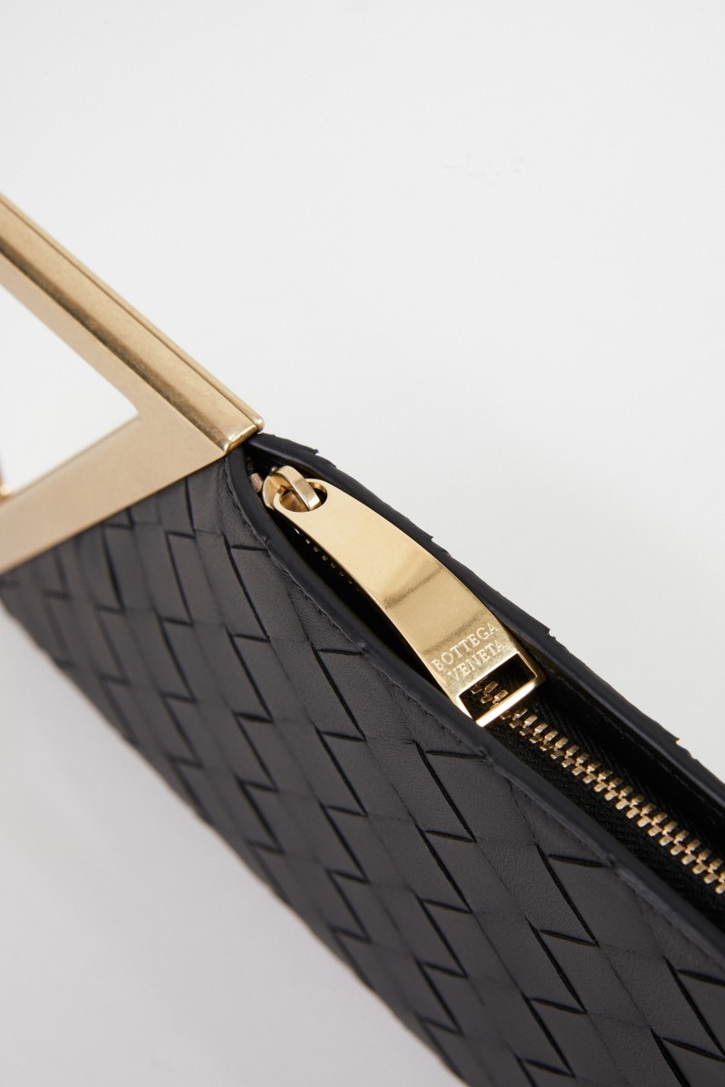 Bottega Veneta Clutch 'BV Rim' Schwarz