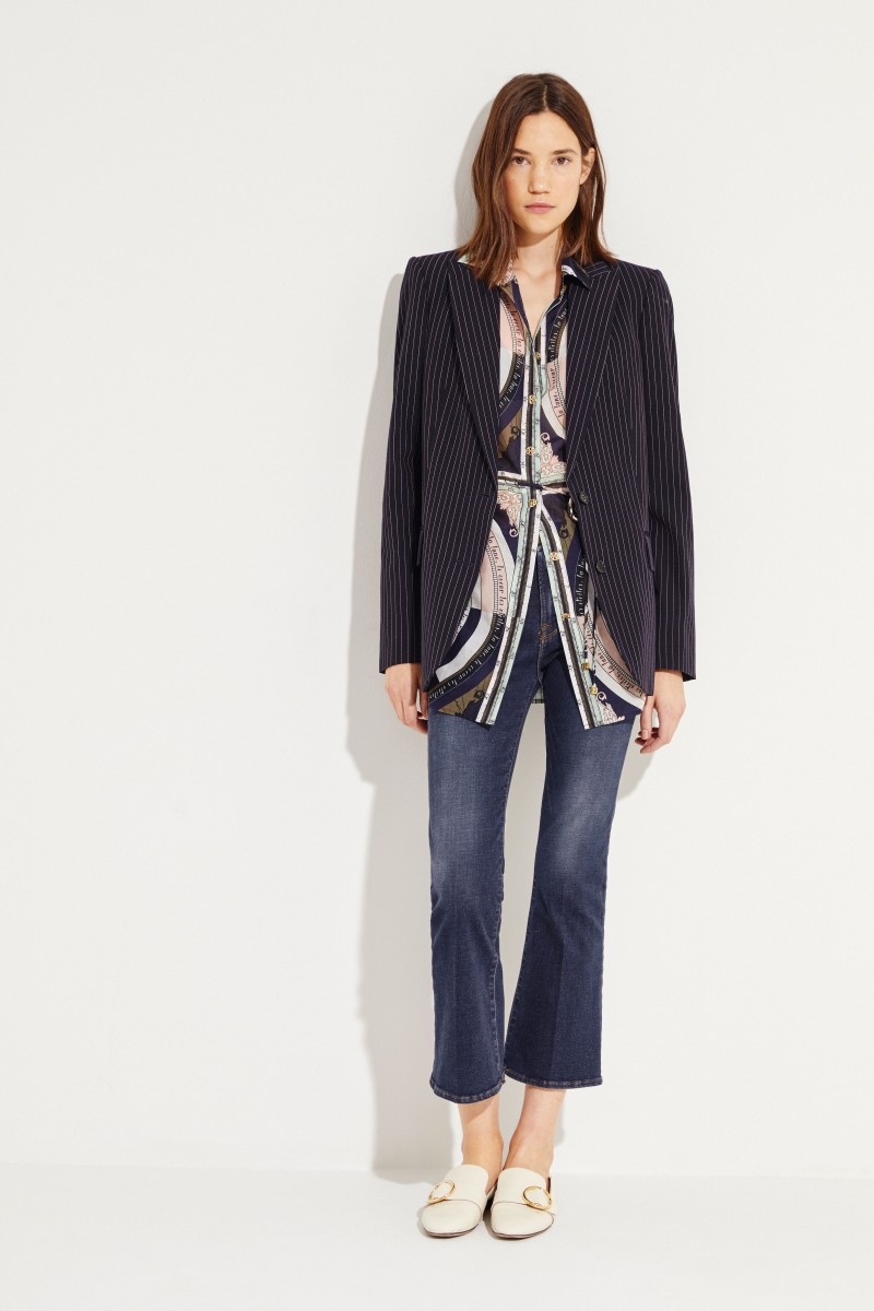 Gemusterte Bluse 'Brigitte' Multi