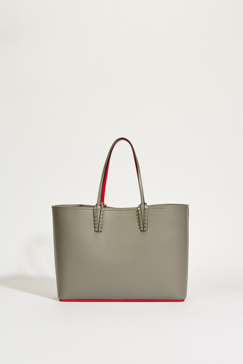 Shopper mit Nietendetails 'Cabata' Grau