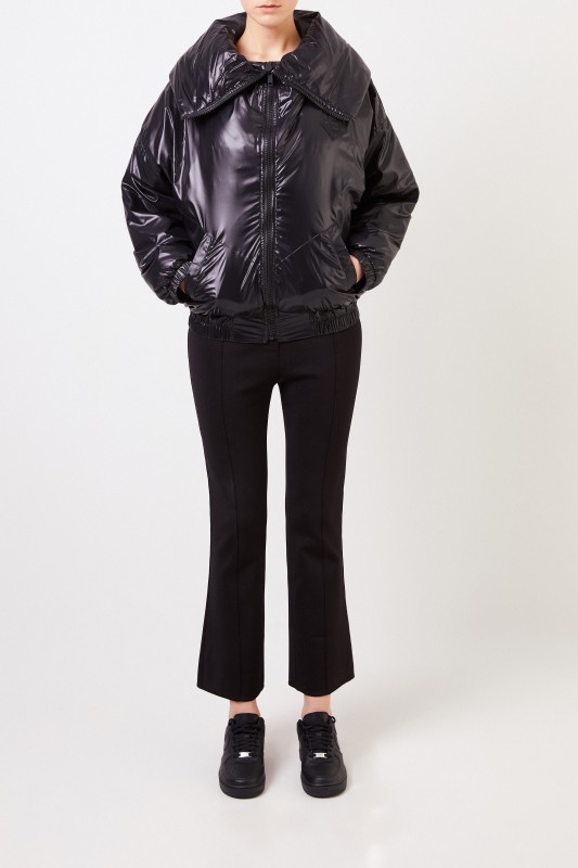 Givenchy Oversize Jacke mit Kragen schwarz
