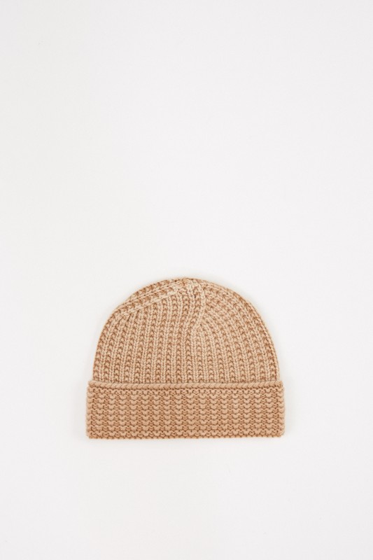 Cashmere Mütze 'Aeris' Camel