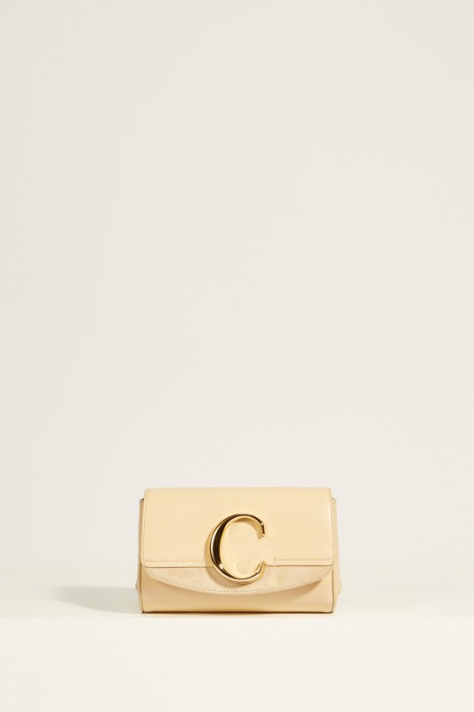 Gürteltasche 'Chloé C' Blondie Beige