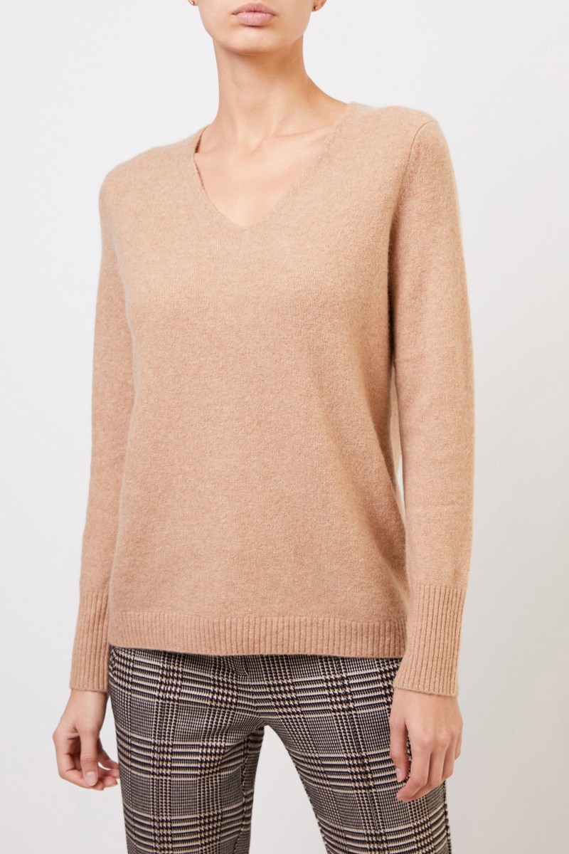 Cashmere Pullover Camel