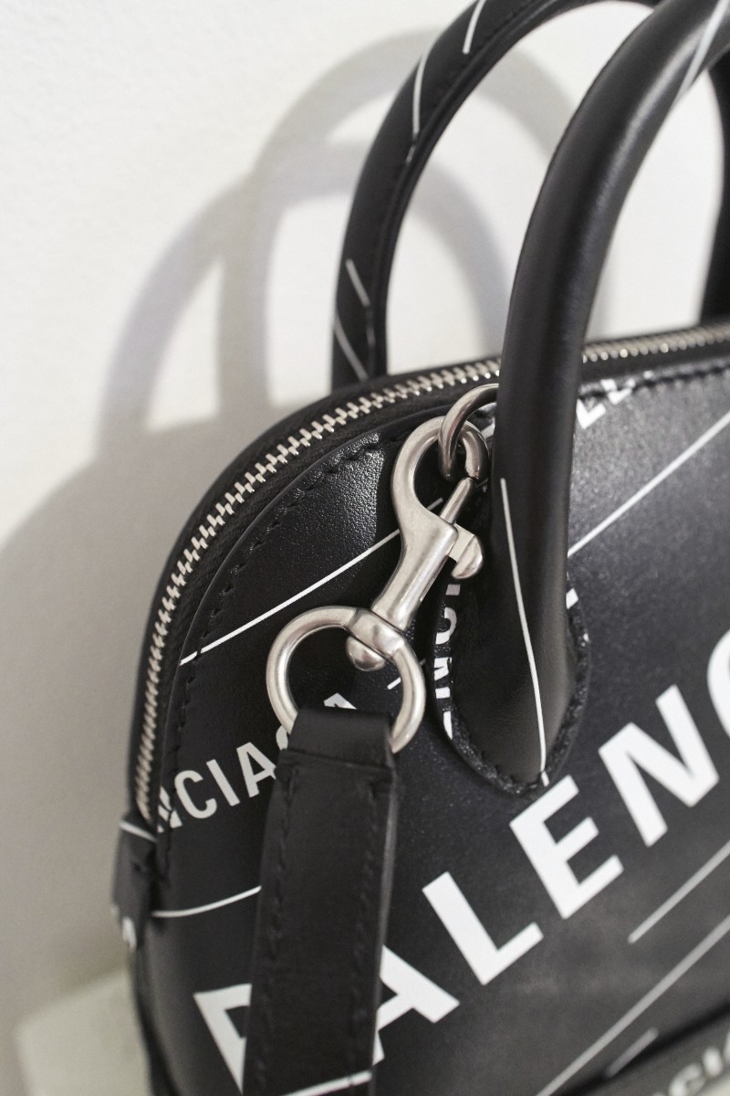 Tasche 'Ville XS' Schwarz/Weiß