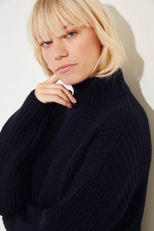Cashmere-Pullover 'Megan' Blau