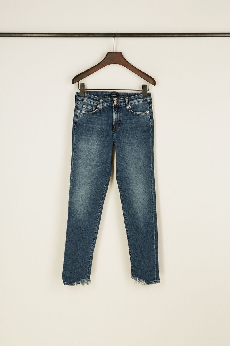 Jeans 'Slim Illusion Nostalgia' Blau