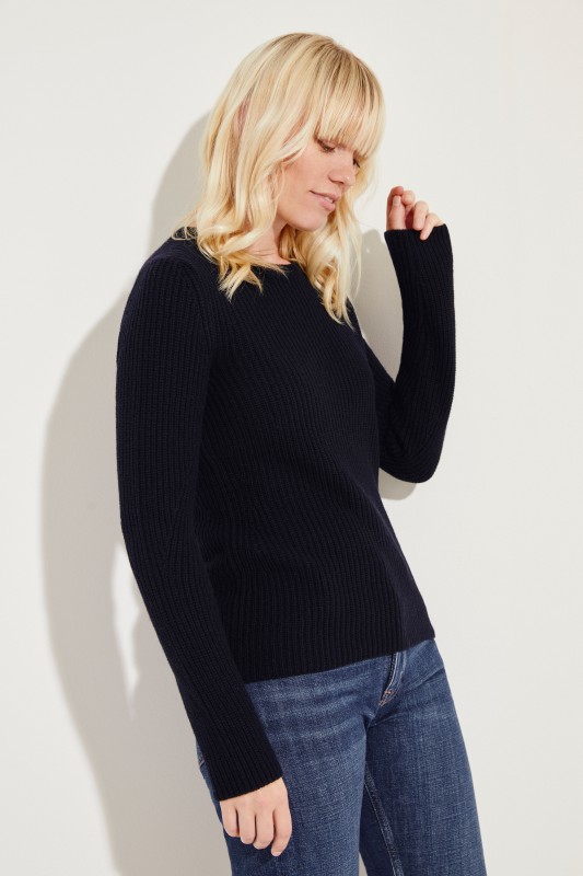 Cashmere-Pullover 'Margaux' Blau