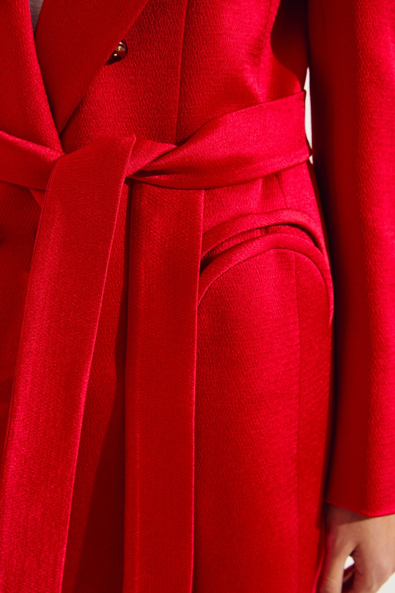 Langer Blazer 'Royal Delight' Rot