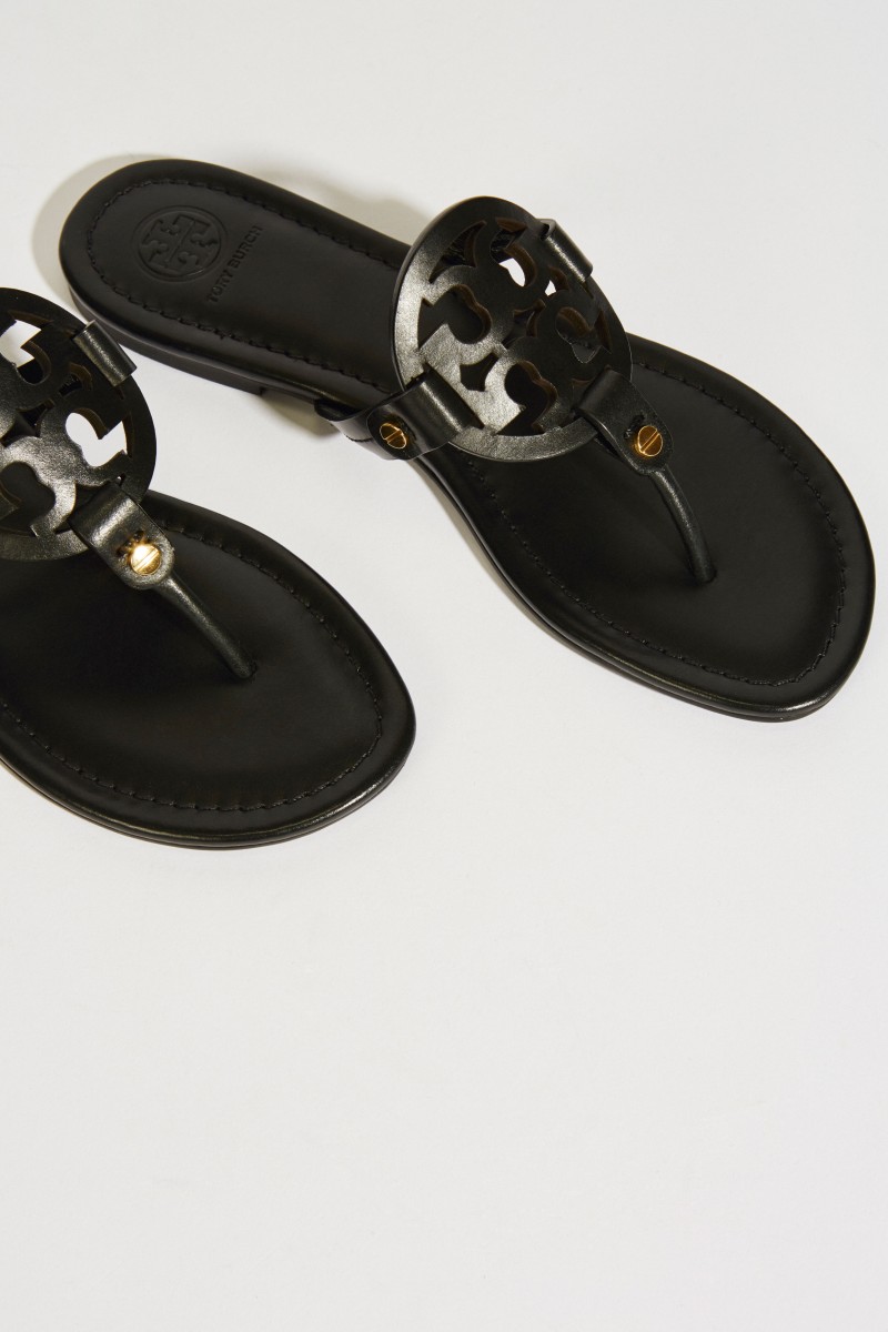 Flip-Flop 'Miller' mit Logo Schwarz