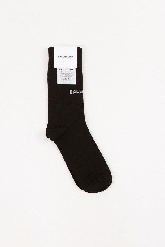 Balenciaga Socken mit Balenciaga-Logo Schwarz