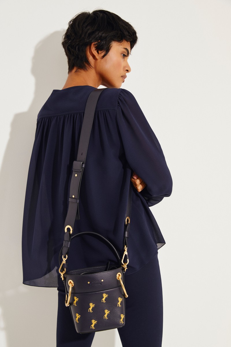 Shopper 'Roy Bucket Mini' Full Blue