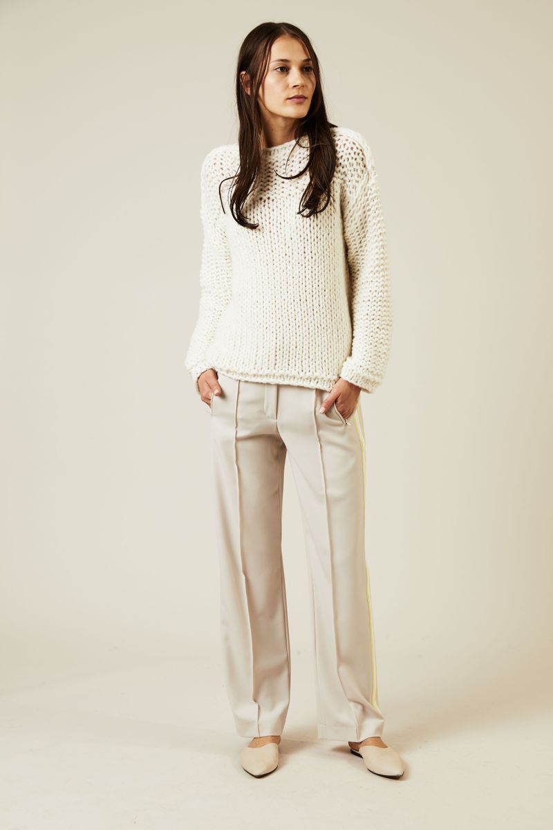 Gabardine Hose 'Tabarca' Beige