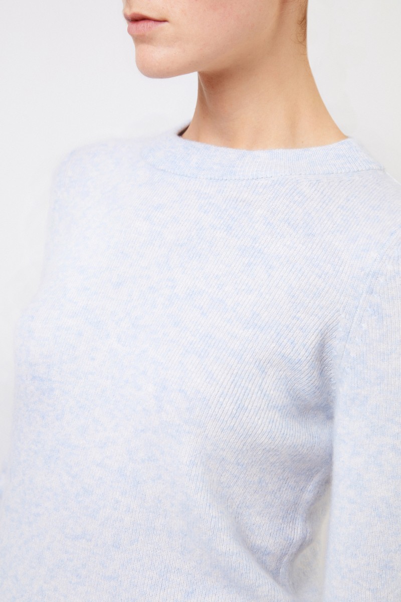 Iris von Arnim Cashmere-Seiden Pullover 'Talitha' Hellblau