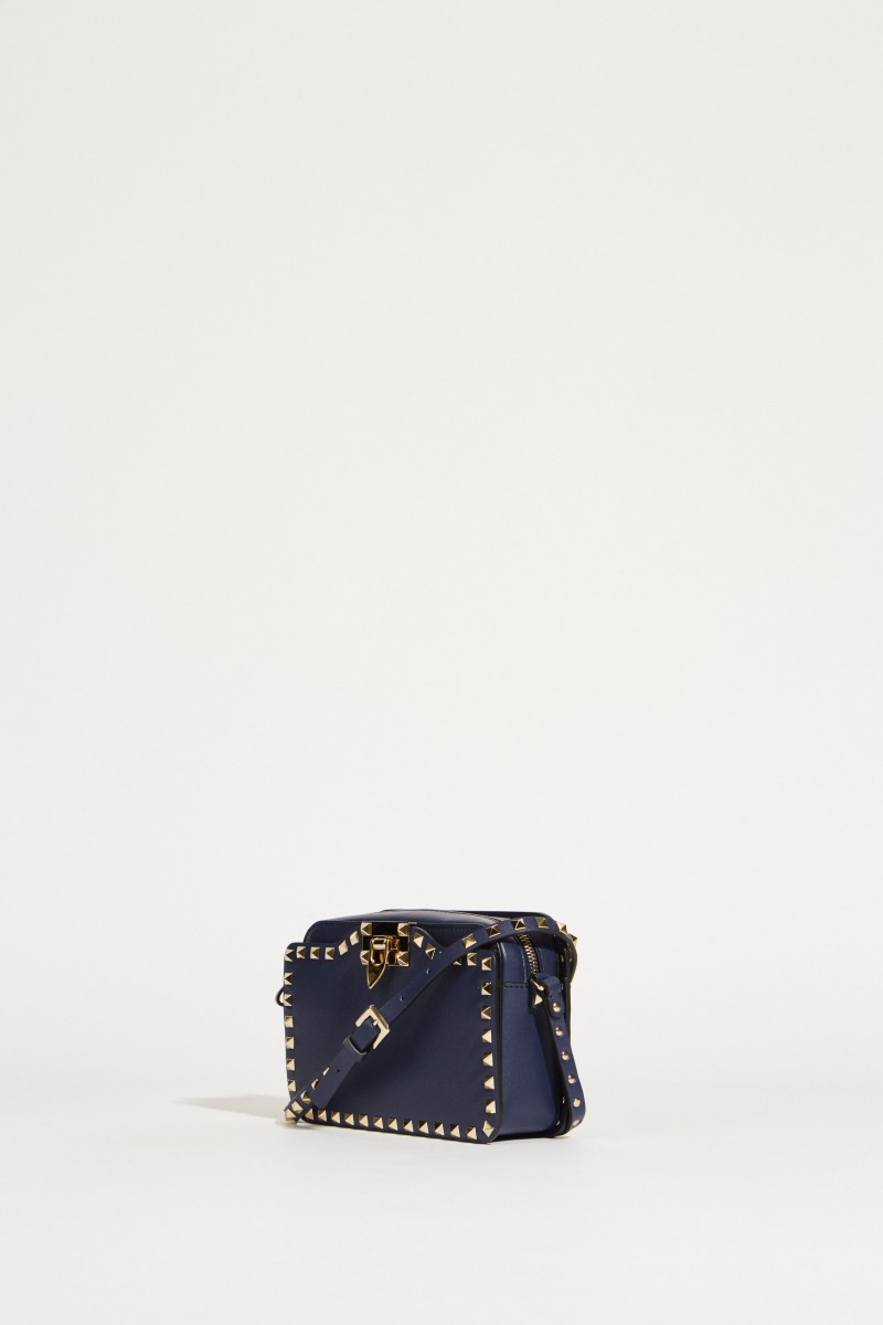 Umhängetasche 'Rockstud Camera Bag' Marineblau