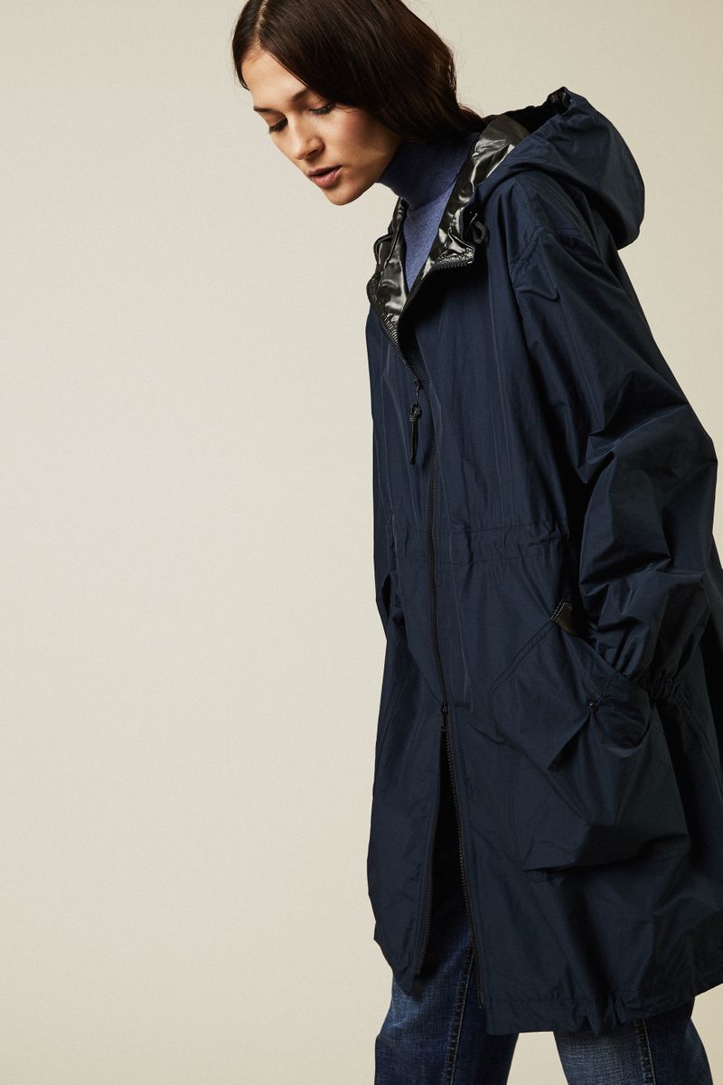 Kapuzen-Parka Navy