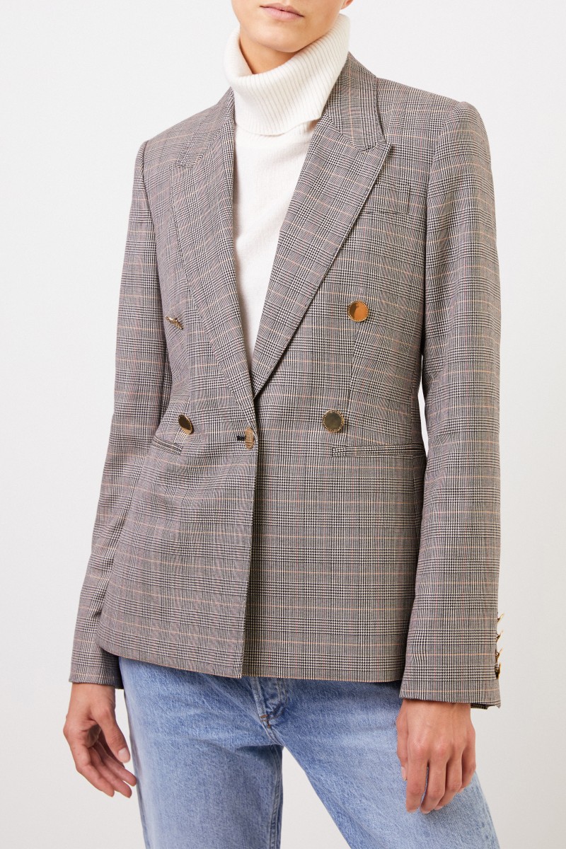 Stella McCartney Karierter Blazer 'Beaufort' Multi