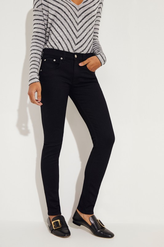 Skinny Jeans Schwarz