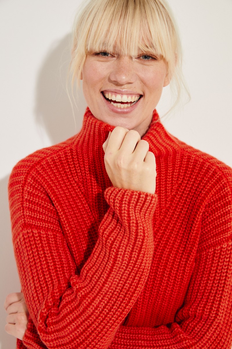 Cashmere-Pullover 'Megan' Rot