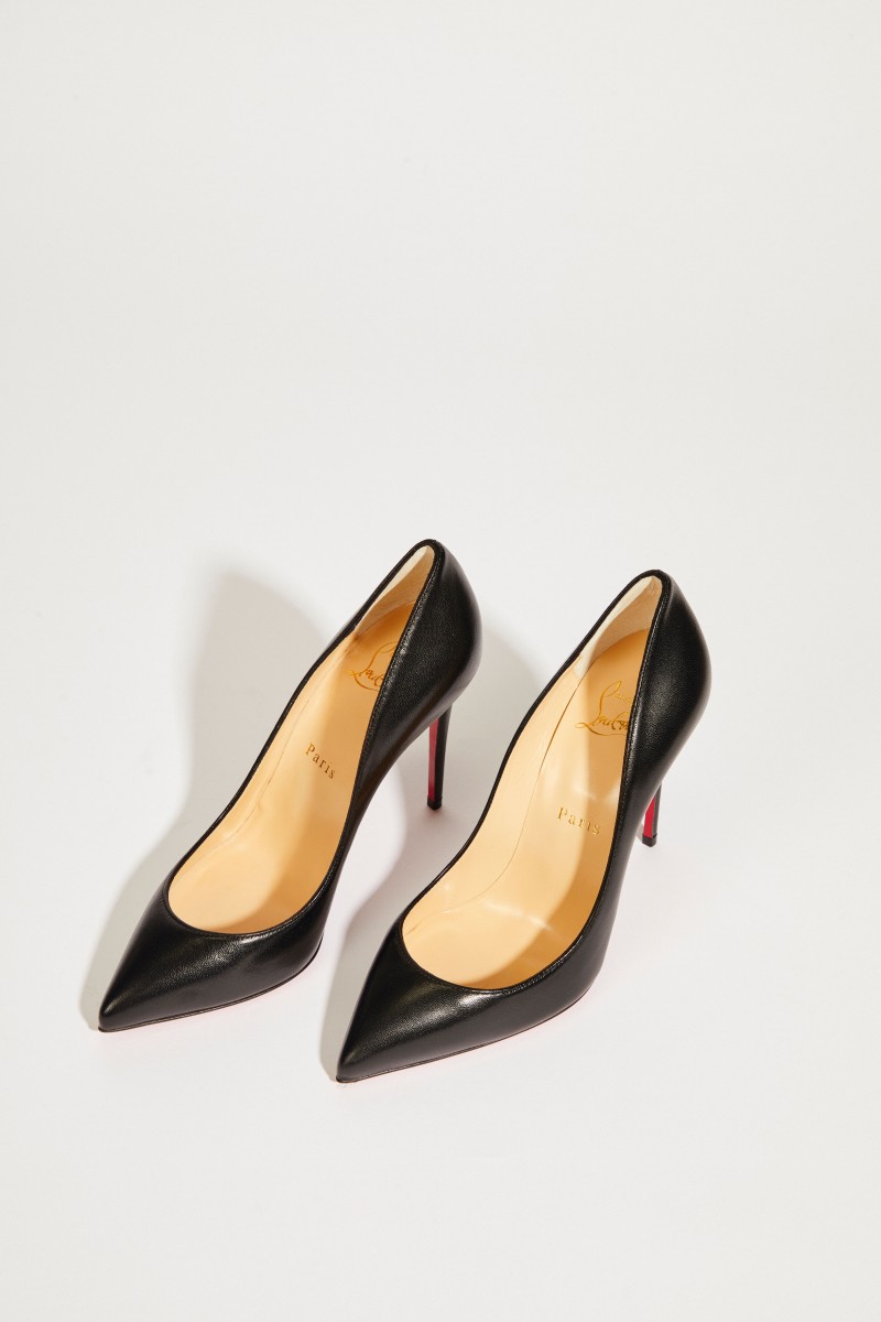 Pump 'Pigalle Follies 100' mit Alloverprint Schwarz