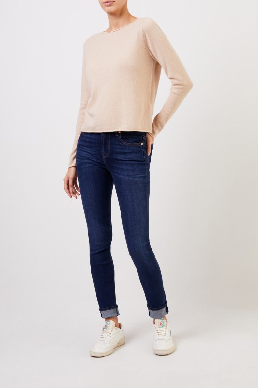Cashmere-Pullover Camel