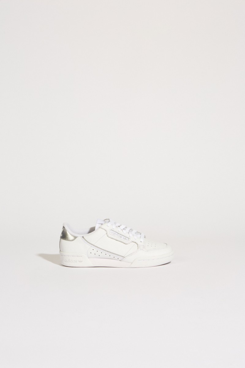 Sneaker 'Continental 80 W' Weiß/Silber