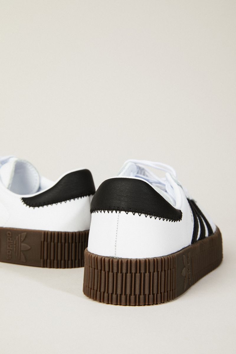 Sneaker 'Sambarose W' Weiß/Schwarz