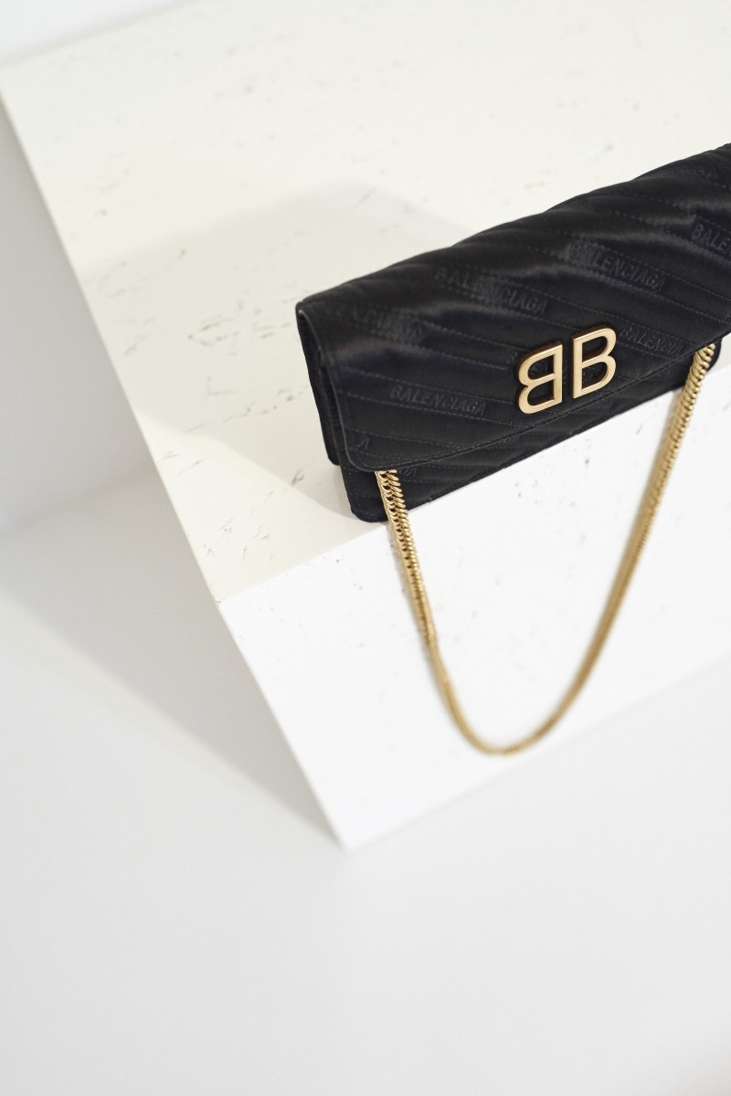 Umhängetasche 'BB Wallet' mit Logo Schwarz
