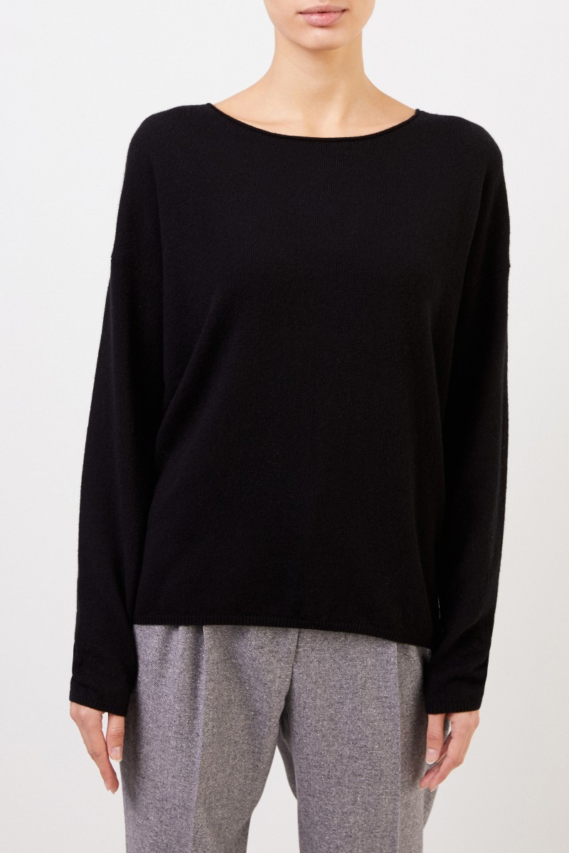 Iris von Arnim Cashmere pullover 'Cayo' Anthracite