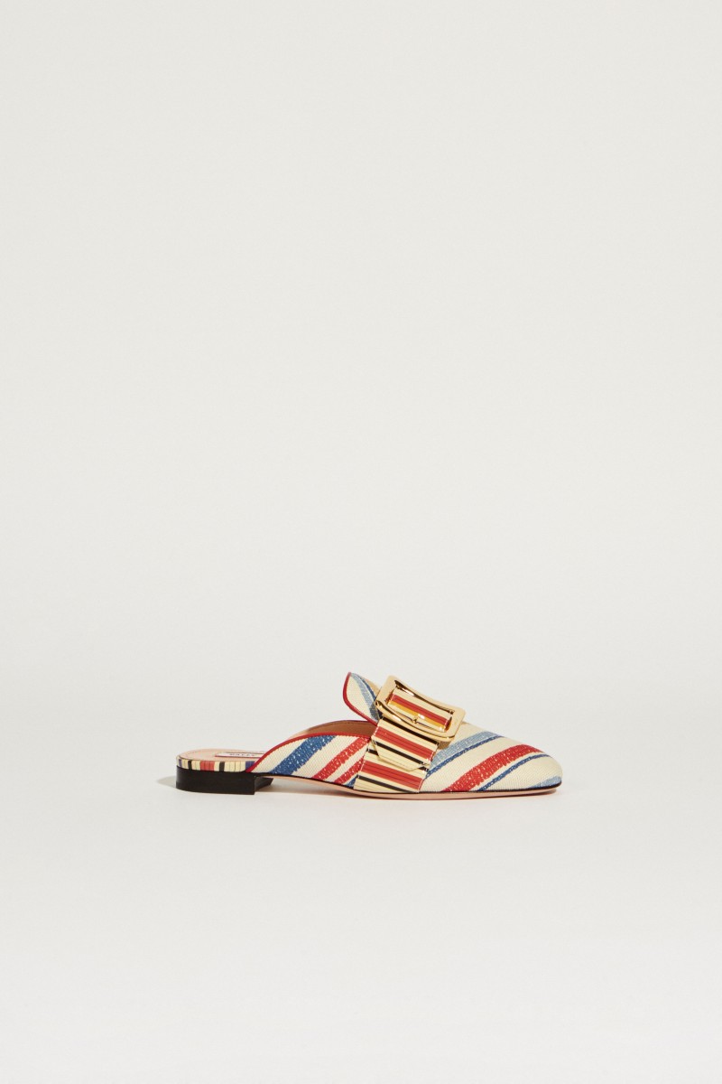 Leder-Mule 'Janesse' Multi