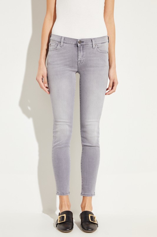 7 for all mankind Jeans 'The Skinny' Grau